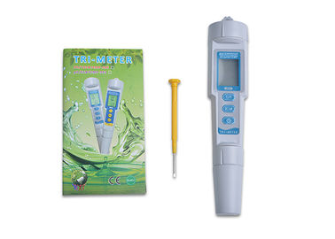3 In 1 PH Multiparameter Water Quality Meter Lightweight With Temperature Compensation