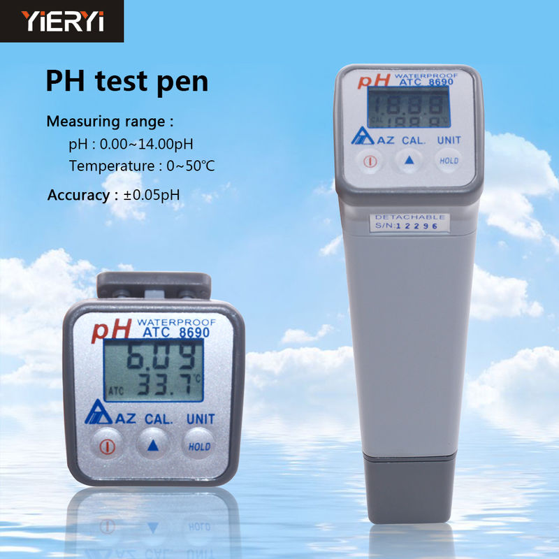 AZ8690 Portable Acidity Meter Water Quality Digital Ph Meter Handheld