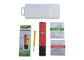 Red Electronic Portable Ph Meter Lightweight With Plastic Materials
