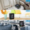 Multifunctional 5 In 1 CO2 Air Quality Monitor For Formaldehyde Gas TVOC HCHO