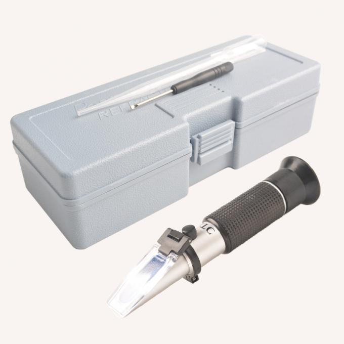 4 In 1 Propylene Glycol Refractometer , ATC Salinity Refractometer 0.5