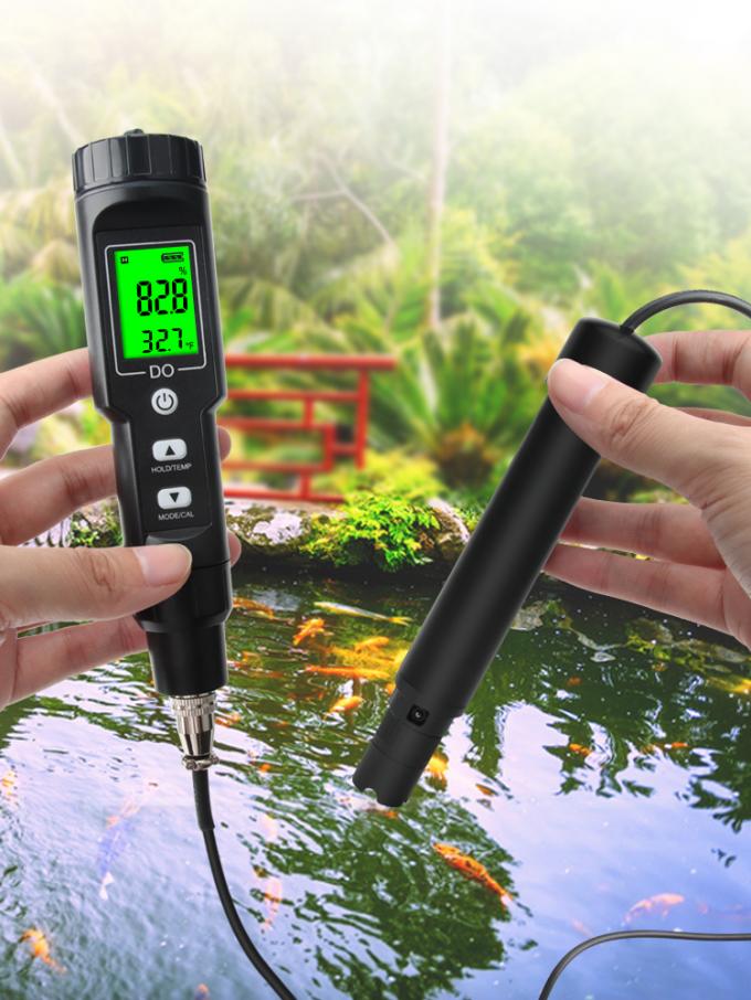 Aquaculture 40.0mg/L Waterproof Dissolved Oxygen Meter
