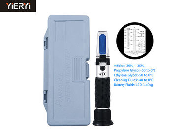 Traditional Scale Digital Hand Refractometer Brix Reading 4 In 1 Engine Fluid Glycol