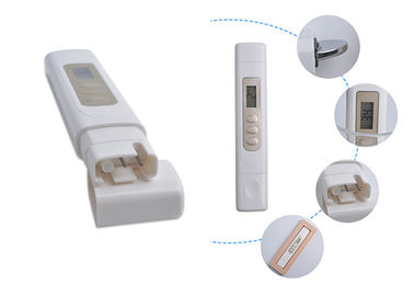 Pen Water TDS Meter Filter Purity , White Dissolved Solids Meter 0 ~ 4999 Ppm