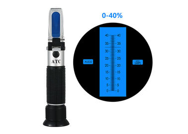 0-40% Car Urea ATC Portable Refractometer Durable With Adjustable Manual Focusing