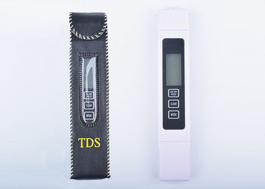 High Accuracy Drinking Water TDS Meter White With Titanium Alloy Probe
