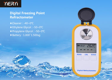 Freezing Point Pocket Digital Refractometer For Car Battery -40°C-0°C Temp Range