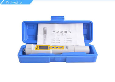 Digital Handheld Pen Type Ph Meter With LCD Display , 188 X38 Mm Size