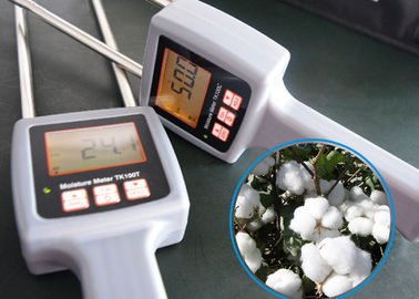 4 Digital Cotton Moisture Meter Light Weight With 4%-40% Measuring Range