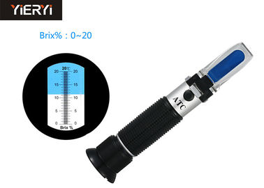 Portable Specific Gravity Refractometer With ATC Tool , Aluminum Material