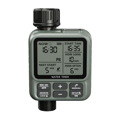 Battery Powered Lawn Timer for Drip &amp; Sprinkler System
