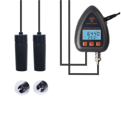 Tuya Smart WiFi Online Monitoring 5 in 1 High Accuracy Digital PH Meter with 0.00-14.00pH and 0-19900PPM Water Quality Tester