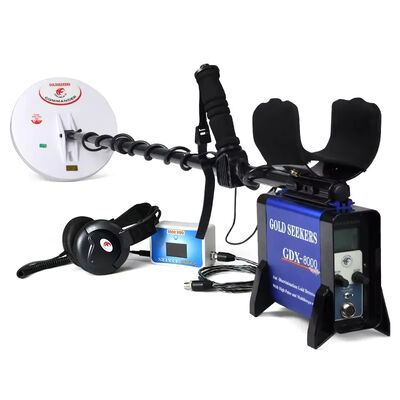 Gold Detector with 8 Meter Depth and Six Search Modes for Underground Metal Detection and Auto Manual Ground Balance