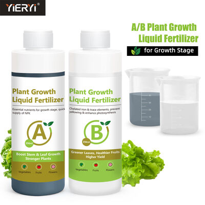250ml High Accuracy Liquid Fertilizer and Hydroponic Nutrient Kit for Vegetative Growth Stage