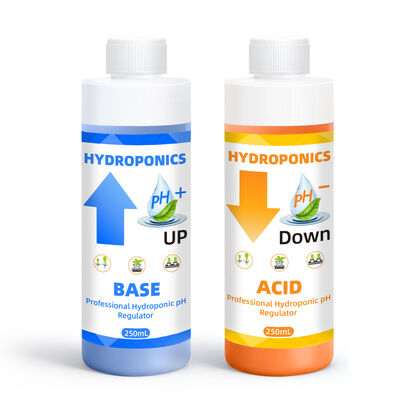 Hydroponic pH Adjustment Kit with 250mL Capacity for Optimal Plant Nutrient Absorption and Stable Formula