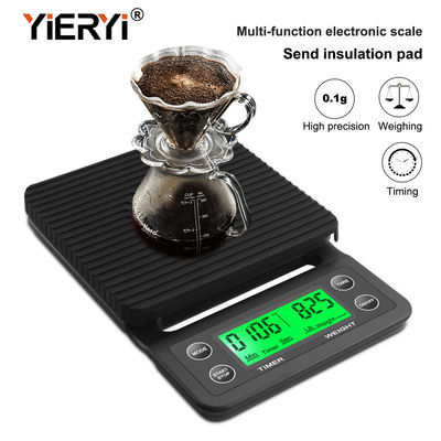 19.5cm Long ABS LCD Pocket Coffee Weighing Scale