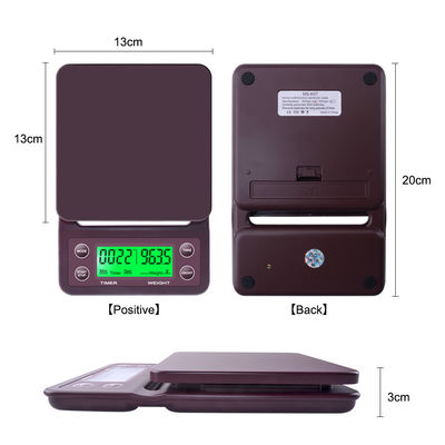6.6LBS 3kg Load Electronic LCD Coffee Weighing Scale