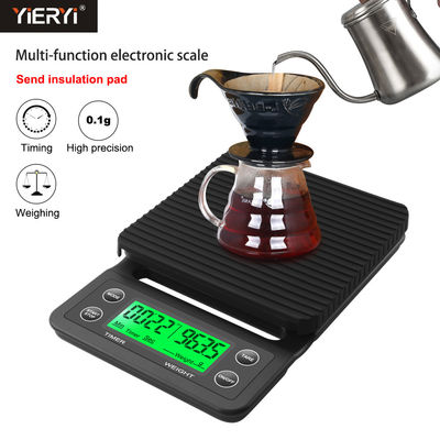 Hand Washed AAA Battery LCD Household Coffee Weighing Scale