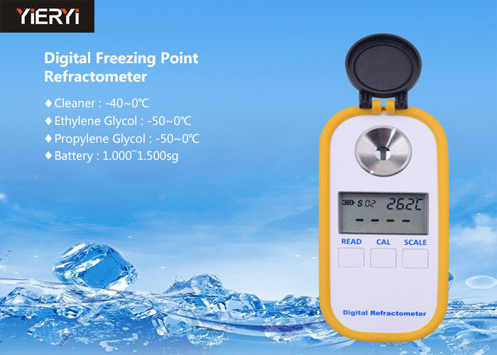 Freezing Point Pocket Digital Refractometer For Car Battery 40°C0°C