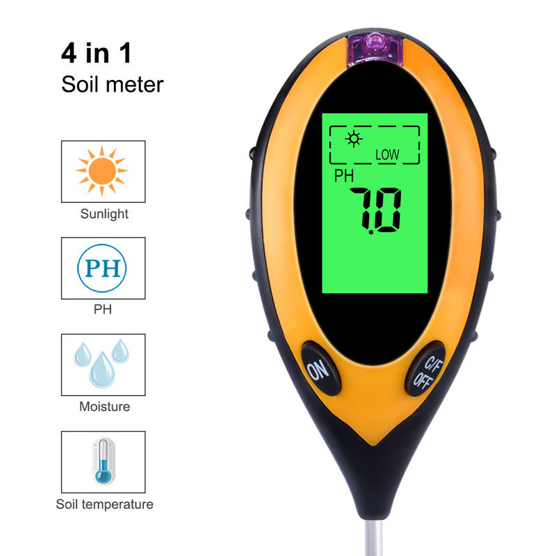 4 IN 1 Greenhouses Digital Soil Moisture Tester With LCD Display soil