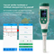 Digital Bluetooth Food PH Meter For Brewing Fruit Cheese Meat Canning 0 - 14ph