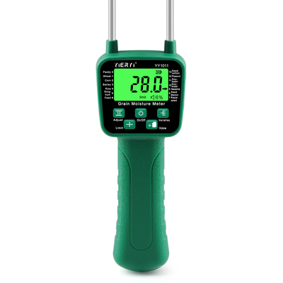 Grain Handheld Moisture Meter Voice Announcemet For Rice Sorghum Feed