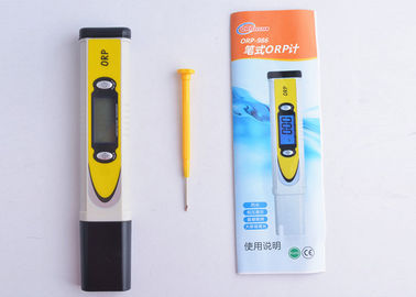 Yellow Hand Held Soil Moisture Meter For Plants , Soil PH Tester 1 Point