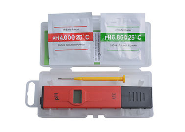 Hydroponic Laboratory Digital PH Meter , PH 6.86 Pocket Conductivity Meter