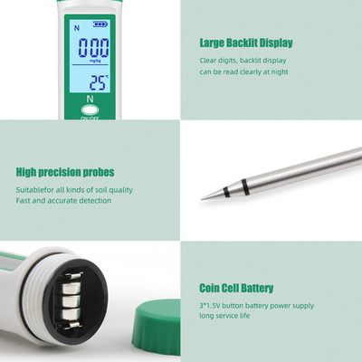 LED Npk Soil Tester Digital Range 0-1999mg/Kg