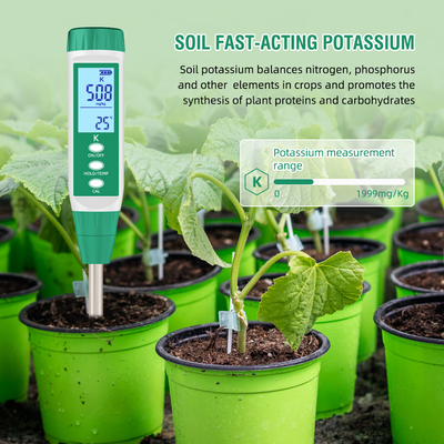 20cm Probe YIERYI New Digital Npk Meter For Agriculture