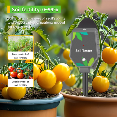 6 in 1 YIERYI Plants digital soil meter with LCD display