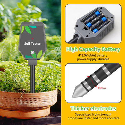 6 in 1 YIERYI Plants digital soil meter with LCD display
