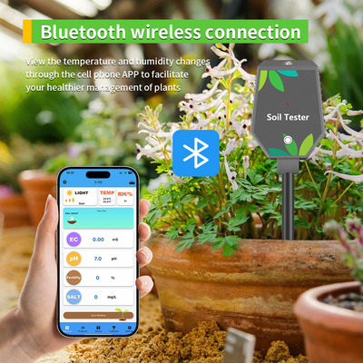 6 in 1 YIERYI Plants digital soil meter with LCD display