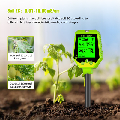 YIERYI Multi Functional 6 In 1 Digital Moisture Meter For Plants