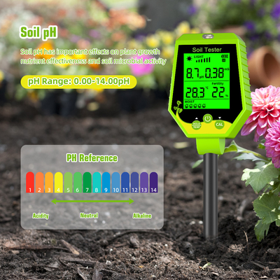 YIERYI Multi Functional 6 In 1 Digital Moisture Meter For Plants