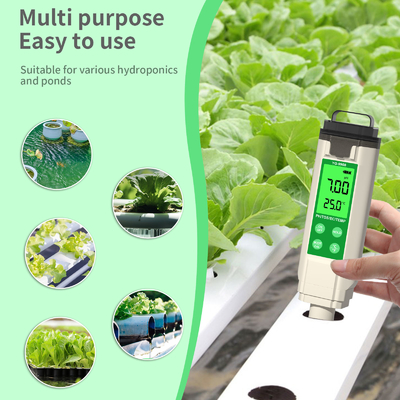 YiERYi YG-9908 4 In 1 Water Quality Tester PH / TDS / EC / Temperature Multifunctional Testing Pen With High Accuracy Portable Design