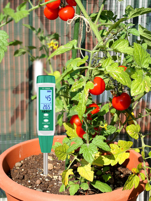 Yieryi YY-1066A Soil Tester | 3-in-1 Soil EC, Moisture & Temperature Meter | Ideal for Farming, Gardening & Greenhouses