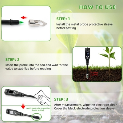 Smart Bluetooth Soil pH Tester – Accurate Monitoring for Healthier Plants