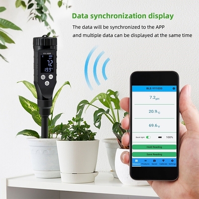 Upgrade Your Farming with the YY-1033 Smart Soil pH & Temperature Monitor!