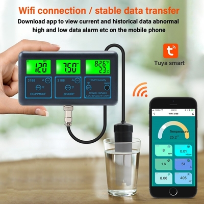 Upgraded Glass Electrode Water Quality Monitor – Accurate & Easy to Use