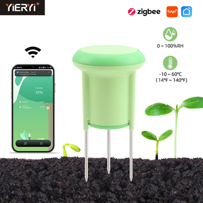 Smart Garden Soil Sensor – Battery-Powered ZigBee 3.0 Device for Precise Irrigation & Plant Care