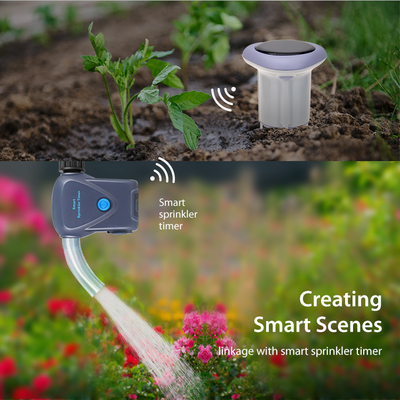 ZigBee 3.0 Wireless Soil Sensor – Solar-Powered Smart Agriculture Monitor for Precision Irrigation