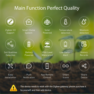 Advanced Wireless Smart Soil Sensor – Solar Charging & App-Controlled Monitoring for Sustainable Farming