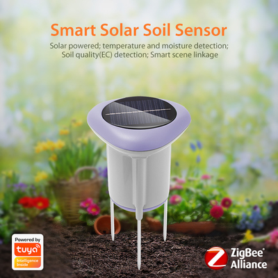 Tuya ZigBee 3-in-1 Soil Sensor – Automatic Smart Farming & Lawn Care Solution with Remote Control