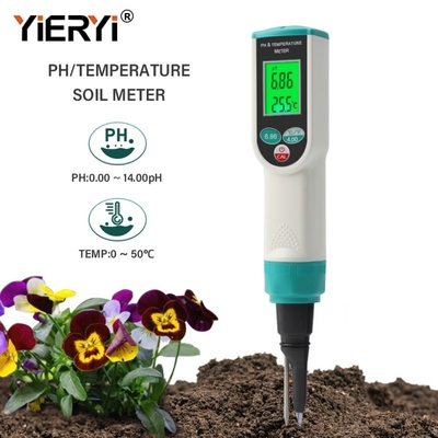 PH-2023 Soil pH & Temperature Tester | High-Precision Digital pH Meter for Farming & Gardening