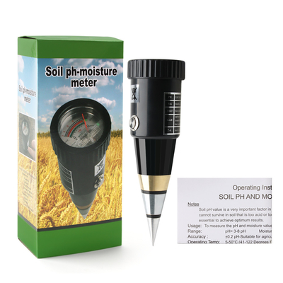 2-in-1 Soil pH & Moisture Tester – Professional Soil Analysis for Agriculture & Hydroponics