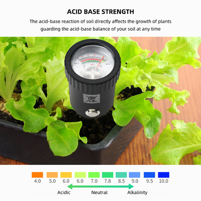 Premium Soil pH & Moisture Sensor – Fast, Reliable & Portable for Garden & Farm Use