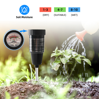 Best Soil Tester for pH & Moisture – No Battery Needed, Instant Readings