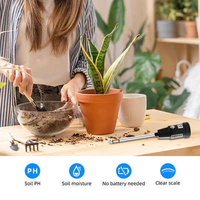 Soil Acidity & Moisture Detector – Gardening Tool for Plant Growth