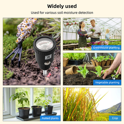 Smart Soil pH & Water Content Analyzer – Hydroponics & Lawn Care